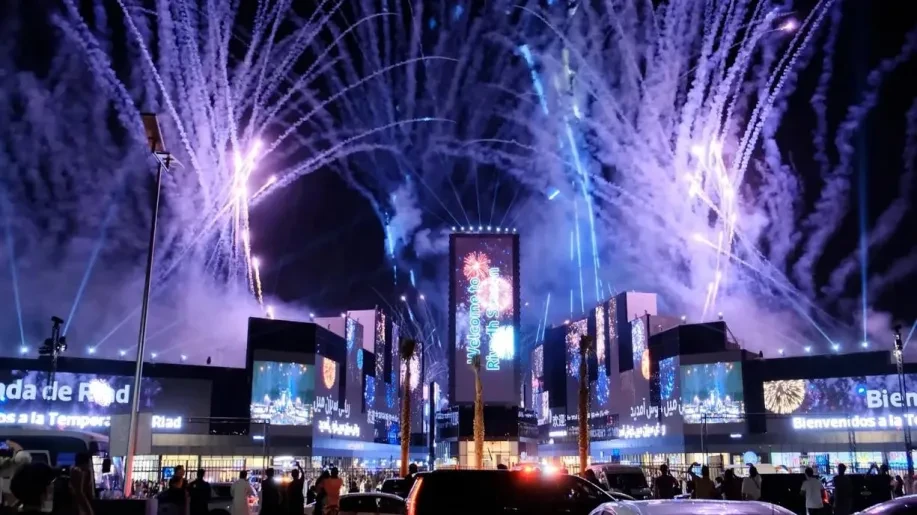 Riyadh Season 7,000sqm LED Display