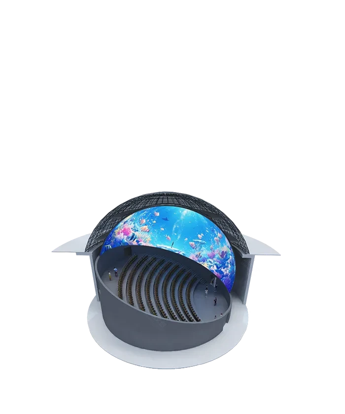 U-S spherical screen